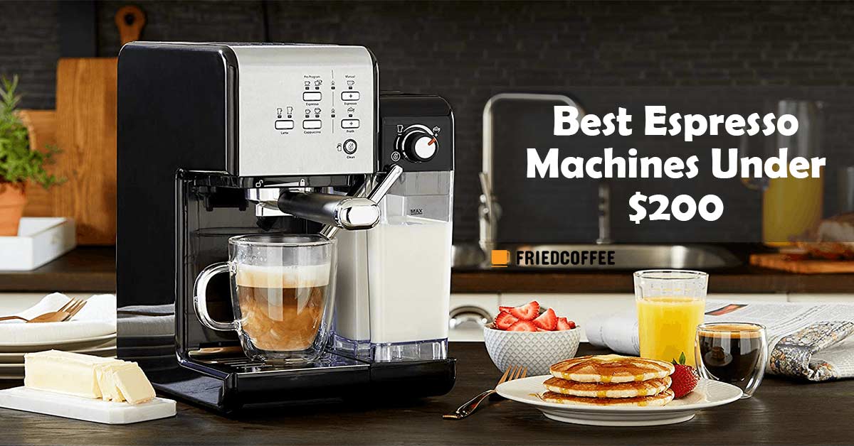 Best espresso discount machine under $200