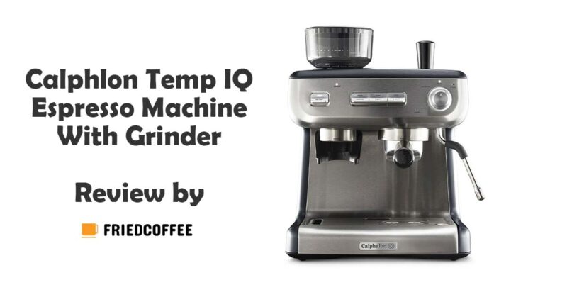 calphalon temp iq espresso machine with grinder