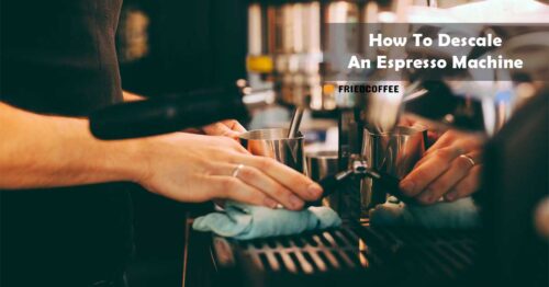 How to descale an espresso machine