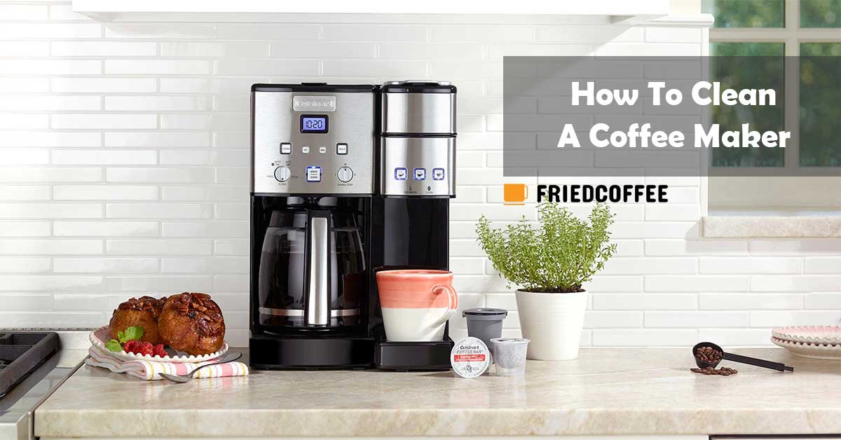 How to clean a coffee maker