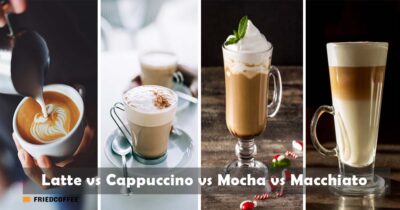 Latte vs Cappuccino Vs Macchiato vs Mocha