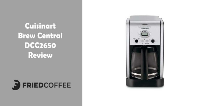 Cuisinart Brew Central Review DCC2650