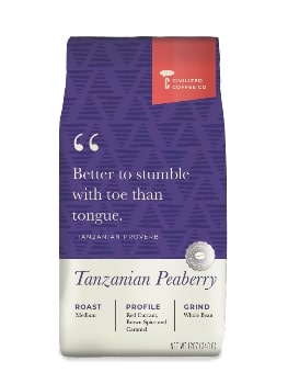 Tanzanian Peaberry Civilized Coffee